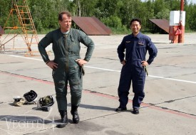 Flight before a thunder | Полеты на истребителе МиГ-29 в стратосферу