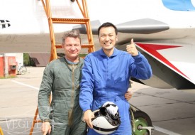 The Japanese in the Edge of Space | Полеты на истребителе МиГ-29 в стратосферу