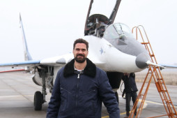Inexpressible feelings from fighter jet ride along