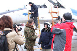 Inexpressible feelings from fighter jet rides