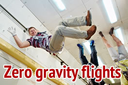 Zero-gravity experience