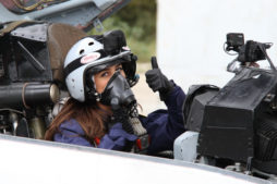To be a passenger in a fighter jet