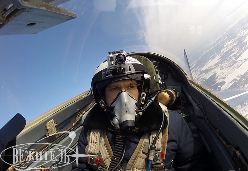 Flight on jet fighter MiG-29 as a gift!